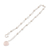 Rose quartz anklet, 'Peaceful Love' - Artisan Crafted Indian Jewelry Collection Rose Quartz Anklet (image 2c) thumbail