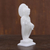 Marble sculpture, 'Buddha's Calm Blessing' - Buddha Handcrafted White Marble Sculpture from India (image 2b) thumbail