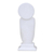 Marble sculpture, 'Buddha's Calm Blessing' - Buddha Handcrafted White Marble Sculpture from India (image 2d) thumbail