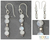 Moonstone dangle earrings, 'Pillars of Impassioned Love' - Moonstone dangle earrings thumbail