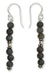 Labradorite dangle earrings, 'Pillars of Intuition' - Labradorite dangle earrings