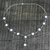 Pearl Y necklace, 'Purity' - Pearl Y necklace