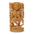 Wood sculpture, 'Kali, Goddess of Destruction' - Wood sculpture