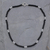 Halskette aus Onyx- und Mondsteinperlen - Halskette aus Onyx- und Mondsteinperlen