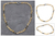 Citrine and garnet beaded necklace, 'Golden Autumn' - Citrine and garnet beaded necklace thumbail