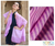 Wool and silk blend shawl, 'Mauve Kiss' - Wool and silk blend shawl