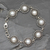 pulsera de eslabones de perlas - pulsera de eslabones de perlas
