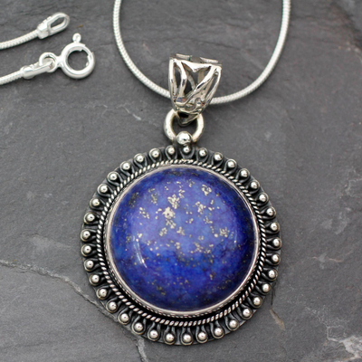 India Jewelry Sterling Silver and Lapis 