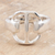 Sterling silver band ring, 'Power' - Sterling silver band ring (image 2b) thumbail