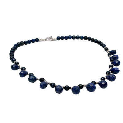 Lapis lazuli necklace, 'Royal Blue' - Lapis lazuli necklace