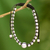 Sterling silver Shambhala-style bracelet, 'Orb' - Sterling Silver Shambhala-style Bracelet Handmade Jewelry thumbail