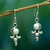 Pendientes colgantes de perlas - Pendientes de perlas de la colección India Jewelry