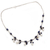 Lapis lazuli and cultured pearl pendant necklace, 'Sita's Splendor' - Fair Trade Pearl and Lapis Lazuli Necklace (image 2b) thumbail