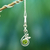 Peridot  pendant necklace, 'New Growth' - Peridot Necklace from Indian Modern Jewelry Collection (image 2) thumbail