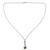 Peridot  pendant necklace, 'New Growth' - Peridot Necklace from Indian Modern Jewelry Collection thumbail