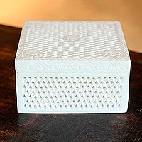Caja de mármol, 'Girasoles florecientes' - Caja de mármol