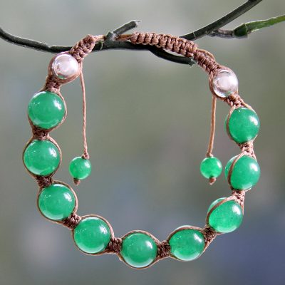 Jade Bracelet Meaning Best Bracelets Indian Cotton Shambhala Style Jade Bracelet Crafted By Hand