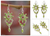 Peridot chandelier earrings, 'Starlight' - Fair Trade Peridot Earrings thumbail