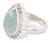 Chalcedony cocktail ring, 'Mughal Empress' - Chalcedony cocktail ring (image 2a) thumbail