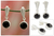 Onyx dangle earrings, 'Mumbai Serenade' - Hand Made Modern Sterling Silver and Onyx Earrings