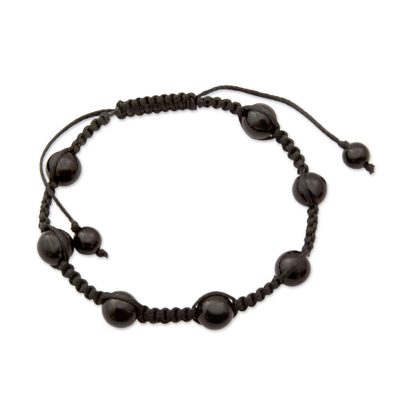 Unique Onyx Shamballa Bracelet