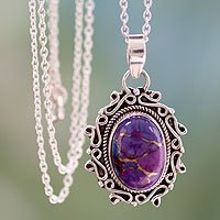 Featured review for Sterling silver pendant necklace, Splendor