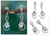Blue topaz dangle earrings, 'Lyrical Love' - Blue topaz dangle earrings (image 2) thumbail