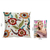 Cushion cover, 'Floral Celebration' - Hand Made Floral Applique Cushion Cover (image 2j) thumbail