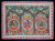Madhubani painting, 'Benevolent Krishna' - Madhubani painting thumbail