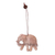 Wood ornaments, 'Elephant Holiday' (set of 5) - Wood ornaments (Set of 5) (image p203271) thumbail