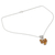 Citrine pendant necklace, 'Golden Blessings' - Citrine pendant necklace (image 2b) thumbail