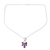 Amethyst pendant necklace, 'Lilac Blessings' - Amethyst pendant necklace