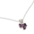 Amethyst pendant necklace, 'Lilac Blessings' - Amethyst pendant necklace