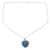 Sterling silver heart necklace, 'Harmonious Heart' - Sterling silver heart necklace