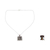 Sterling silver locket necklace, 'Prayer Chest' - Sterling Silver Locket Necklace