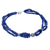 Lapis lazuli beaded necklace, 'Midnight Serenade' - Lapis lazuli beaded necklace (image 2b) thumbail