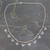 Regenbogen-Mondstein- und Amethyst-Anhänger-Halskette - Handgefertigte Halskette aus natürlichen Edelsteinen und Sterlingsilber
