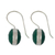 Enhanced onyx drop earrings, 'Fascinate' - Fair Trade Sterling Silver Drop Onyx Earrings (image 2a) thumbail