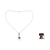 Peridot pendant necklace, 'Nouveau Hindu' - Peridot pendant necklace (image 2j) thumbail