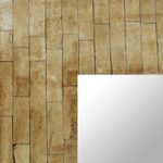 Mirror, 'Nature's Delight' - Artisan Crafted Bone Mosaic Mirror