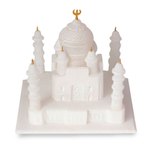Marble sculpture, 'Taj Mahal' (large) - Marble sculpture (Large)