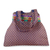 Shoulder bag, 'Rajasthan Purple' - Shoulder bag (image 2a) thumbail