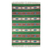 Wool dhurrie rug, 'Indian Meadows' (4x6) - Wool Dhurrie Rug (4x6) in Green, Orange and Blue (image 2a) thumbail