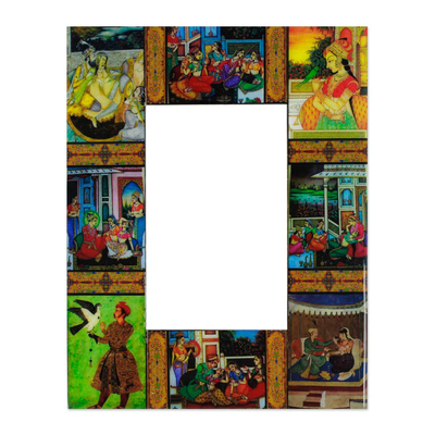 Decoupage photo frame (4x6)