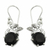 Onyx dangle earrings, 'Forbidden Fruit' - Onyx dangle earrings (image 2a) thumbail