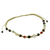 Multi-gemstone chakra necklace, 'Well-Being' - Multi-gemstone chakra necklace thumbail