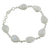 Moonstone link bracelet, 'Inspired Intuition' - Moonstone and Sterling Silver Bracelet Jewelry from India (image 2a) thumbail