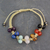 Gemstone chakra bracelet, 'Inner Balance' - Gemstone chakra bracelet (image 2) thumbail
