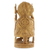 Wood sculpture, 'Blessed Ganesha I' - Wood sculpture (image 2b) thumbail