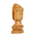 Wood sculpture, 'Serene Buddha II' - Wood sculpture (image 2b) thumbail